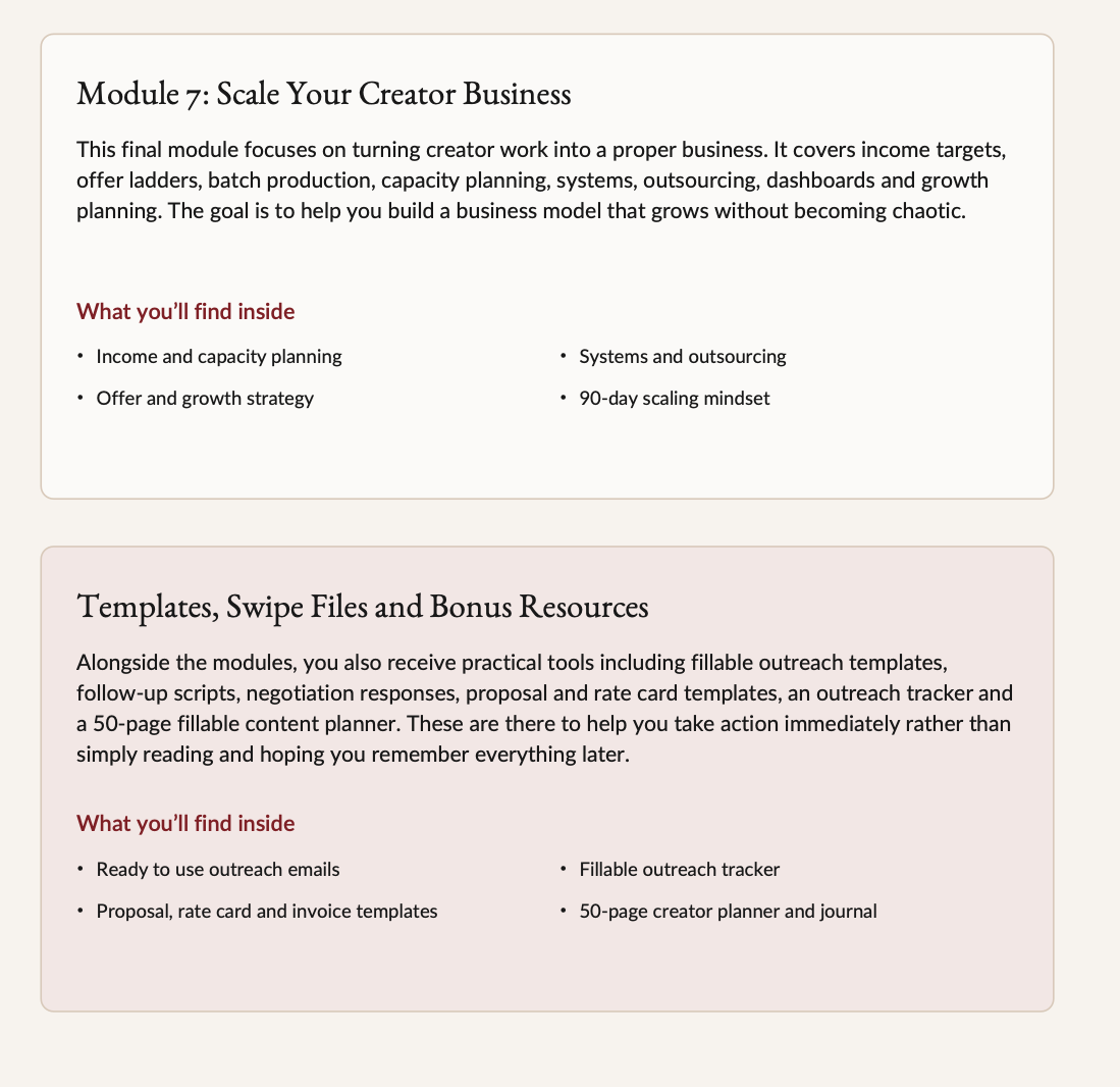 The Creator Business Guide